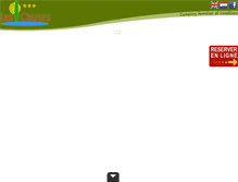 Tablet Screenshot of campinglescruses.com